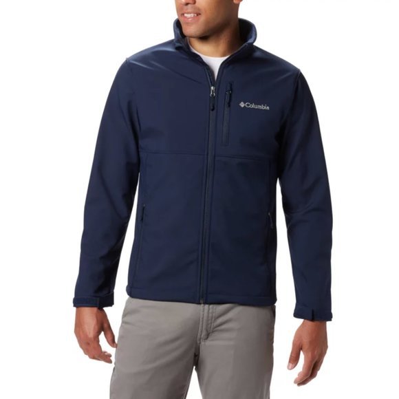 Columbia Soft Shell Jacket (Navy) - Picture 1 of 6